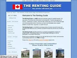 Sites similar to therentingguide.com