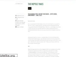 Sites similar to thereptiletimes.wordpress.com