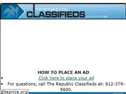 Sites similar to therepublicclassifieds.com