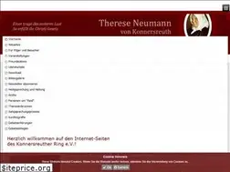 Sites similar to therese-neumann.de