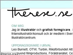 Sites similar to therese.se