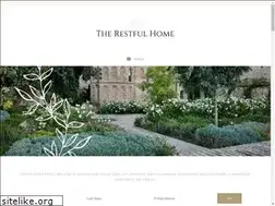 Sites similar to therestfulhome.com