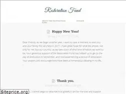 Sites similar to therestorationfund.com