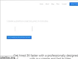 Sites similar to theresumebuilder.com