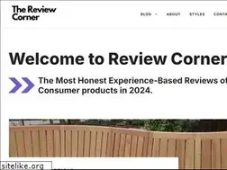 Sites similar to thereviewcorner.com