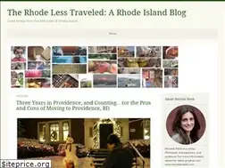 Sites similar to therhodelesstraveled.com