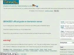 Sites similar to theriansim.com