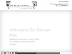 Sites similar to thericelawfirm.com