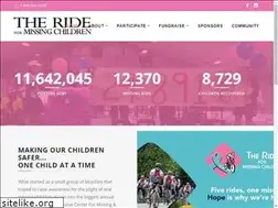 Sites similar to therideformissingchildren.com