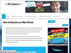 Sites similar to theridesharepro.com