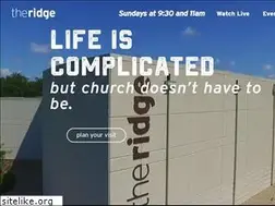 Sites similar to theridge.org
