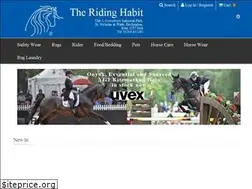 Sites similar to theridinghabit.co.uk