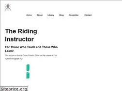 Sites similar to theridinginstructor.net