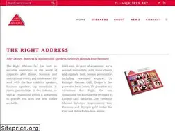 Sites similar to therightaddress.co.uk