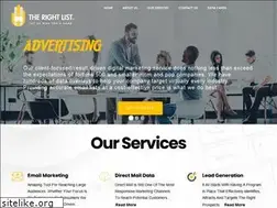 Sites similar to therightlist.com
