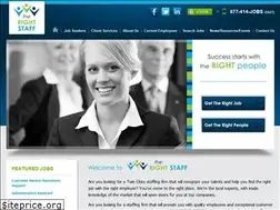 Sites similar to therightstaff.com