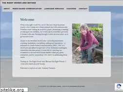 Sites similar to therightword.info
