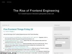 Sites similar to theriseoffrontendengineering.com