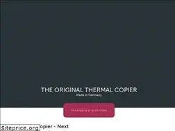 Sites similar to thermalcopier.co.uk