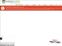 Sites similar to thermalcreek.com