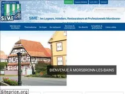 Sites similar to thermalisme-morsbronn-les-bains.fr