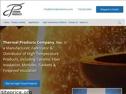 Sites similar to thermalproductsco.com