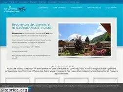 Sites similar to thermes-aulus.fr