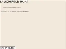 Sites similar to thermes-la-lechere.fr