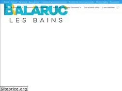 Sites similar to thermesbalaruclesbains.com
