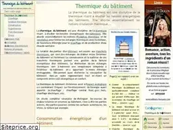 Sites similar to thermique-du-batiment.wikibis.com