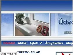 Sites similar to thermo-ablak.hu