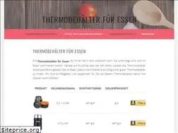 Sites similar to thermobehaelter-fuer-essen.de
