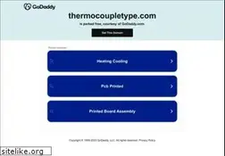 Sites similar to thermocoupletype.com