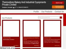 Sites similar to thermodynebakery.com