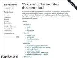 Sites similar to thermostate.readthedocs.io