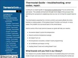 Sites similar to thermostatguide.org