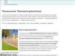 Sites similar to thermowood.be