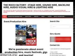 Sites similar to therockfactory.net