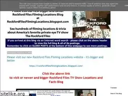 Sites similar to therockfordfilestv.blogspot.com