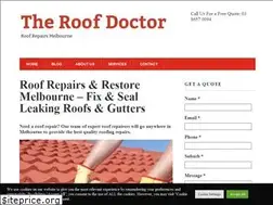 Sites similar to theroofdoctor.com.au