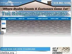 Sites similar to theroofingspecialistsinc.com