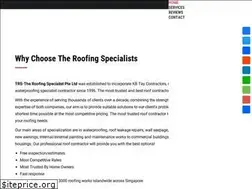 Sites similar to theroofspecialist.com.sg