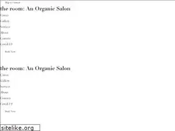 Sites similar to theroomorganicsalon.com