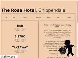 Sites similar to therosehotel.com.au
