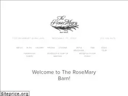 Sites similar to therosemarybarn.com