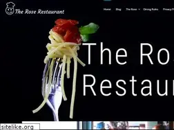 Sites similar to theroserestaurant.com