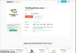 Sites similar to theroyalfam.com