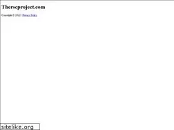 Sites similar to therscproject.com