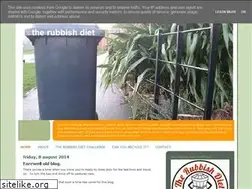 Sites similar to therubbishdiet.blogspot.com