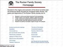 Sites similar to theruckerfamilysociety.org